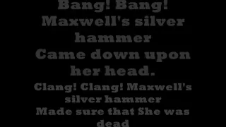 The beatles Maxwells silver hammer with