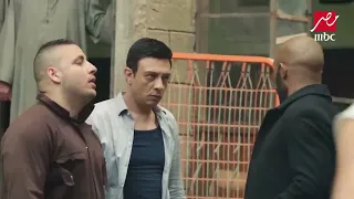 خناقة رفاعي مع عيلة النمر فى مسلسل الأسطورة للنجم محمد رمضان سمعها