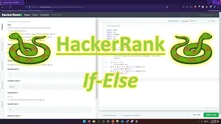 HackerRank Python If-Else