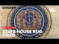 Mistakes in Rhode Island State House rug fixed
