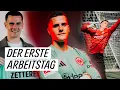 Download Lagu Frisch unterschrieben, schon im Training | Die ersten Stunden von Michael Zetterer als Adlerträger
