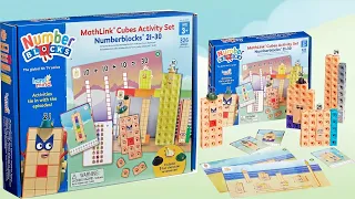 Numberblocks - Unboxing Matlink Cubes Activity Set Numberblock 21 30 Satisfying ASMR
