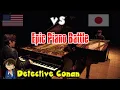 Download Lagu Japanese Pianist Yomii / American Pianist Jacob Koller Play “Detective Conan Theme” - Piano Battle