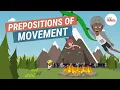 Prepositions of Movement Easy English Conversation