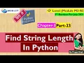 string length in python in hindi python programming