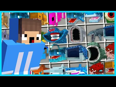 Video Thumbnail: MIPAN & ZUZUZU BUAT KEBUN BINATANG UNTUK IKAN MONSTER MENGERIKAN DI MINECRAFT!