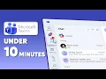 Microsoft Teams Tutorial Learn in 10 Minutes 2026 Edition