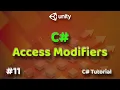 C Access Modifiers in Unity - Public vs Private vs Protected vs Internal