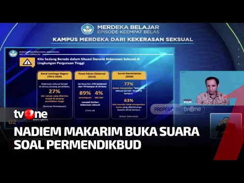 Polemik Permendikbud 30/2021, Menteri Nadiem Akhirnya Angkat Suara