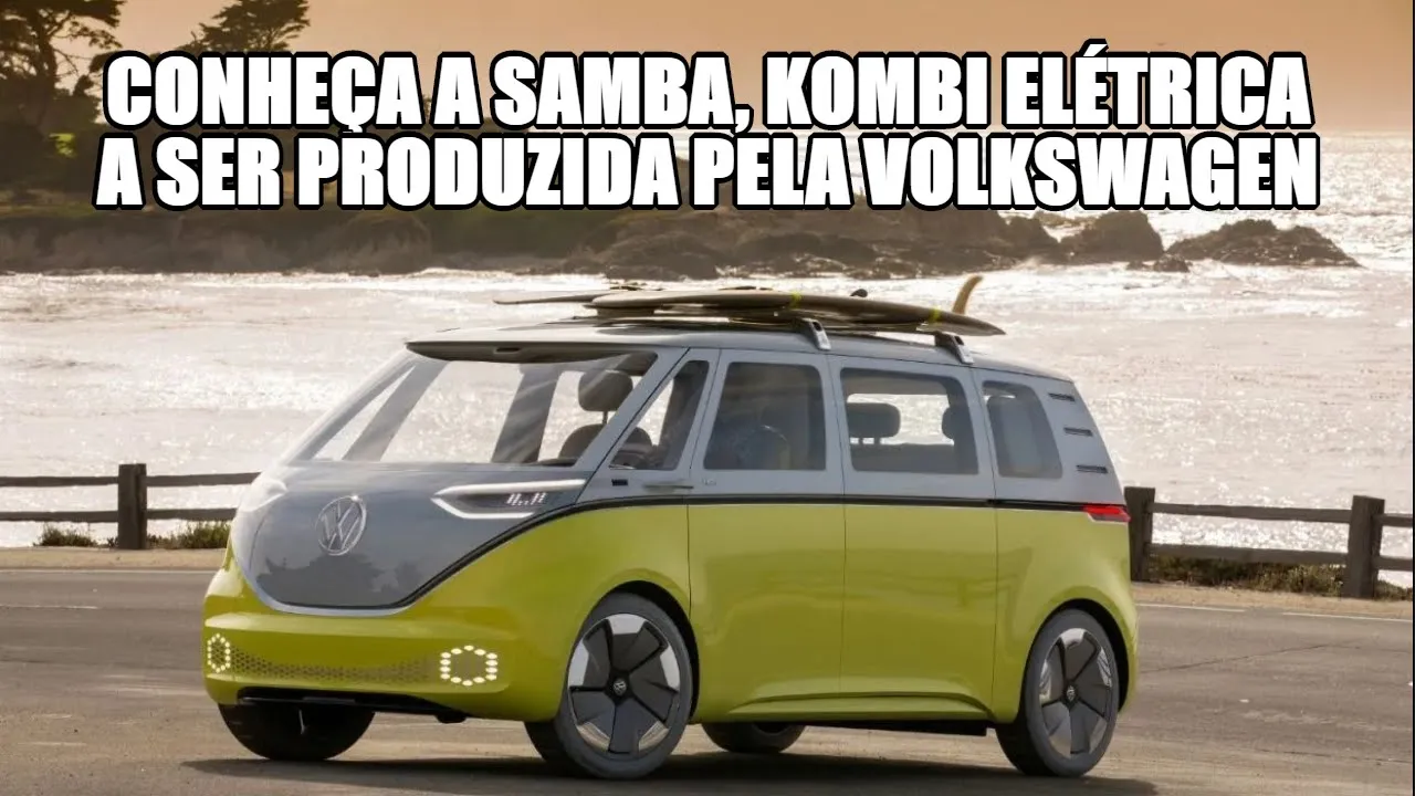 Conheça a Samba, Kombi elétrica a ser produzida pela Volkswagen