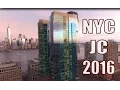 New York City Jersey City Sunset 4k