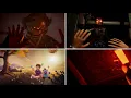 FNAF Security Breach Ruin DLC - ALL ENDINGS Scooper Fredbear Normal 4K