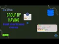 SQL GROUP BY Real World Use Cases SQL Fast Track