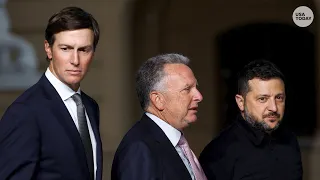 Witkoff 'feels good' about peace talks as US envoys make first Ukraine visit