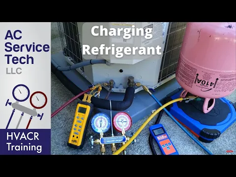 Download MP3 Charging R-410A Refrigerant into an Air Conditioner! Pressures, Temps, Tips!