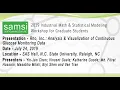 24 July 2019 2019 IMSM Workshop Analysis and Visualization of Continuous Glucose Monitoring Da