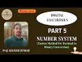 DIGITAL ELECTRONICS PART 5 Number System Decimal to Binary Conversion By Prof Manish Kumar