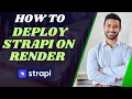 How to deploy Strapi on render l Double Z