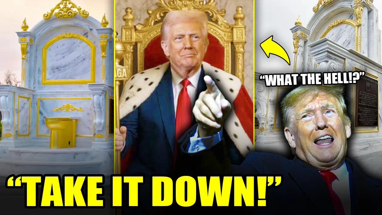 Trump RAGES After BRILLIANT Protest Statue Appears on National Mall