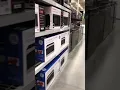 At Lowe s shopping for a microwave