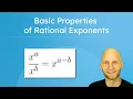 Download Lagu Basic Properties of Rational Exponents - Using Power Rules To Simplify Expressions