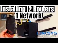 Home Networking 101 - How To Connect 2 Routers in One Home Network