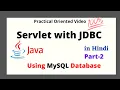 Servlet with Jdbc Part - 2 Advance Java Tutorials