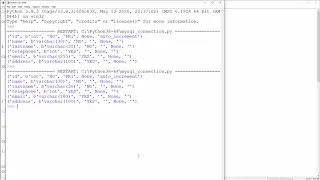 Python MySQL - 4
