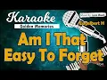 Karaoke AM I THAT EASY TO FORGET - Engelbert Humperdinck // Music By Lanno Mbauth