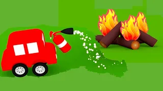 F.. F.. Fire ! - Kids Cartoons with Cartoon Cars