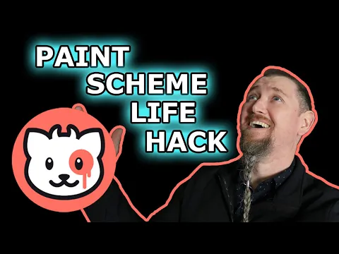 Download MP3 Miniature painting lifehack with digital paint scheme app, IMPCat