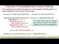 Advanced Java CompletableFuture Features Factory Method Internals