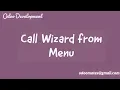 How To Call Wizard From Menu Item Odoo