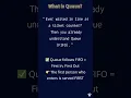 Queue FIFO Explained