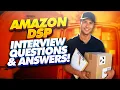 AMAZON DSP DELIVERY SERVICE PARTNER Interview Questions Answers Amazon DSP Application Tips