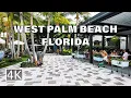 4K West Palm Beach Florida - Walking Tour