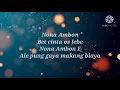 Download Lagu Nona Ambon - JP (Lirik)