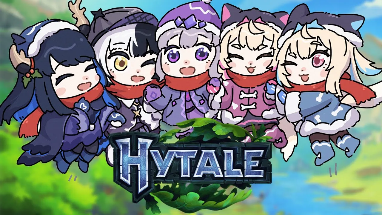 【HYTALE】BLOCKING IT UP WITH ADVENT! #holoadvent