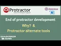 End of protractor e2e development Why alternate tools