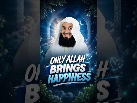 Only Allah Brings Happiness #muftimenk #motivation #money #future #rich #faith