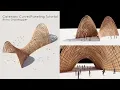 Catenary Curves Paneling Rhino Grasshopper Tutorial Parametric Architecture