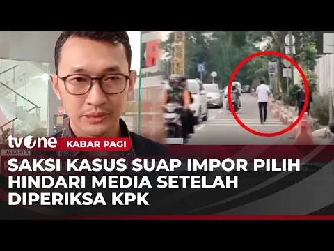 Pejabat Bea Cukai, Ahmad Dedi, Kabur Hindari Wartawan usai Diperiksa KPK