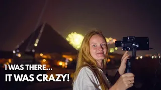 ليلتي في افتتاح المتحف المصري الكبير 