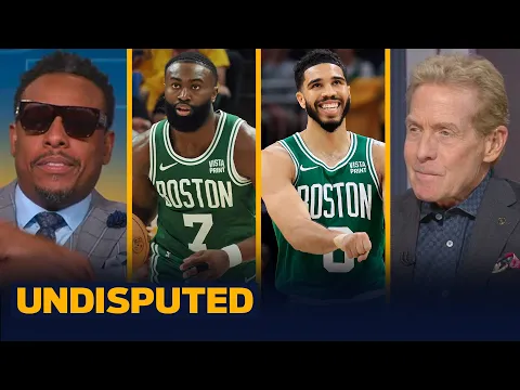 Download MP3 Celtics sweep Pacers to reach NBA Finals: Brown named ECF MVP, Tatum snubbed? | NBA | UNDISPUTED