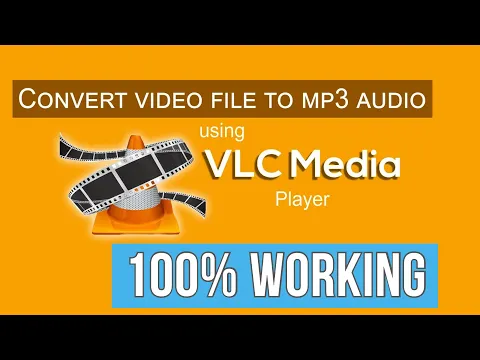 Download MP3 How To Convert MP4 to MP3 with VLC Media Player || convert video to audio using vlc