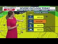 Columbus Ohio weather forecast for March 11 2026 Heavier showers storms later Wednesday