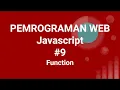 Materi Pemrograman Web Javascript Function