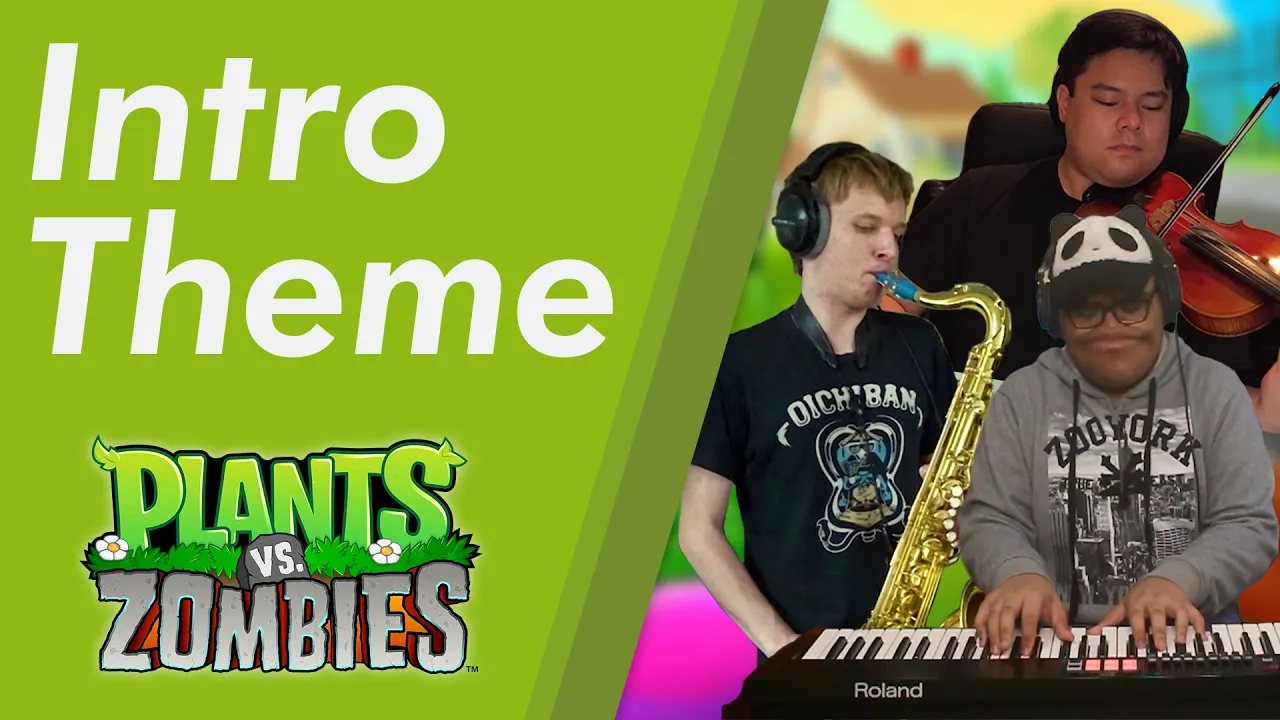 [Plants Vs Zombies] Intro Theme (Jazz Fusion) | ImRuscelOfficial