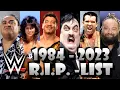 R I P - List of all Dead Wrestlers