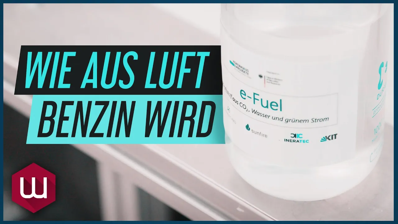 E-Fuels – Kraftstoffe aus dem CO2 der Luft